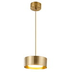Modern Minimalist Iron Round Chandelier For Living Room Dining Room Cafe