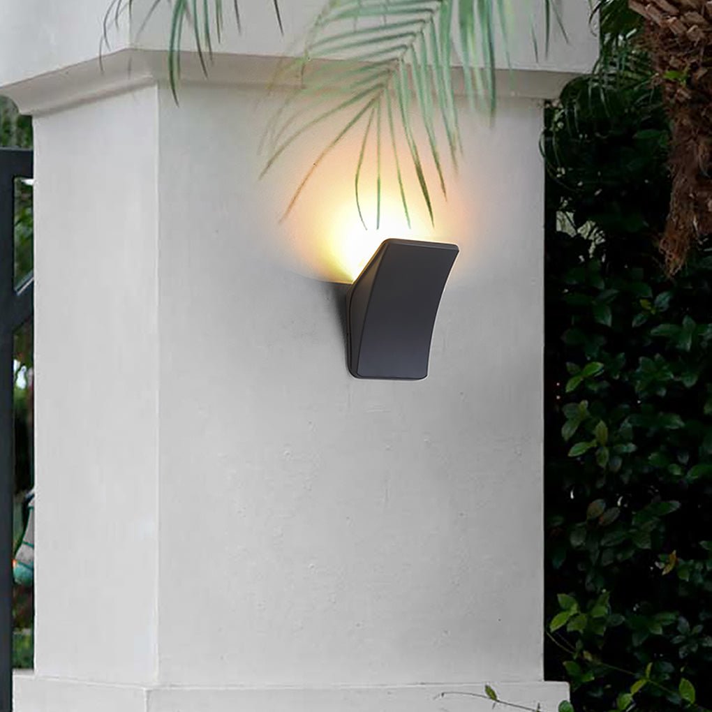 Modern Minimalist Led Exterior Wall Light For Outdoor Patio Balcony
