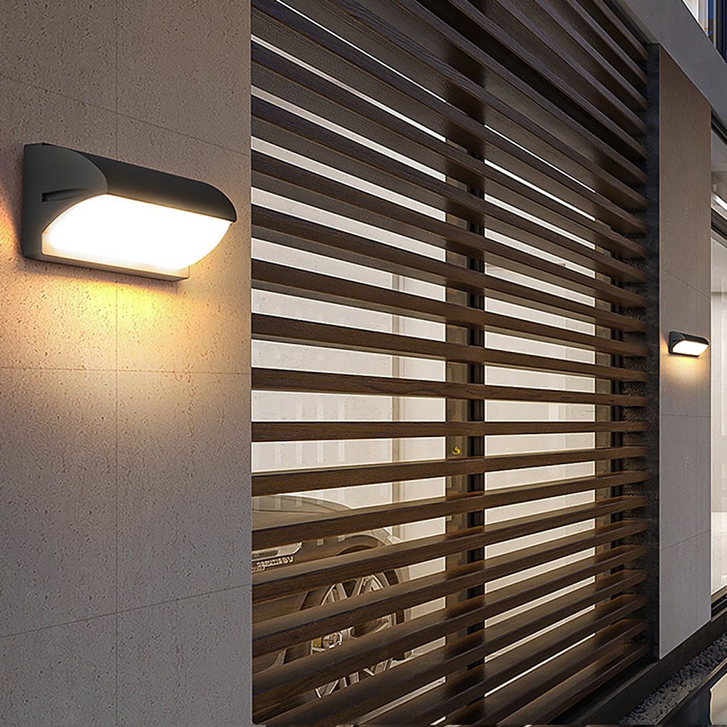 Modern Minimalist Led Waterproof Wall Light For Outdoor Villa Courtyard Balcony