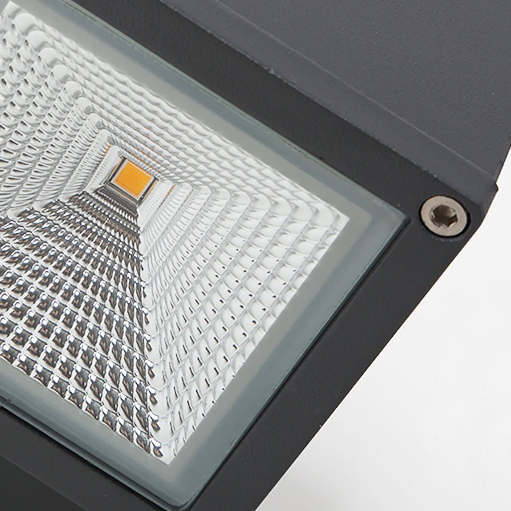 Modern Minimalist Outdoor Led Waterproof Exterior Wall Light For Courtyard Fence