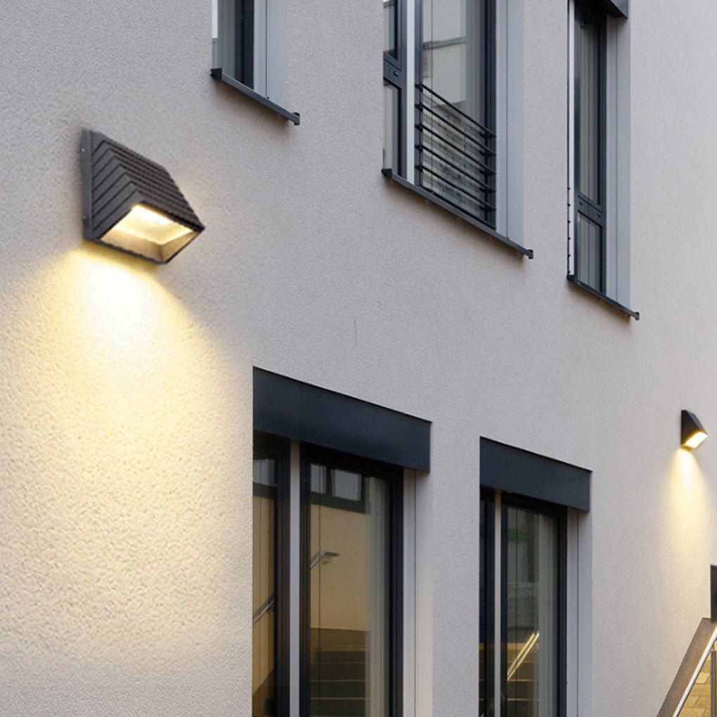 Modern Minimalist Outdoor Waterproof Led Wall Light For Villa Garden Balcony Stairs