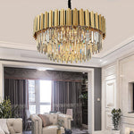 Modern Minimalist Personality Living Room Dining Room Bedroom Led Crystal Chandelier