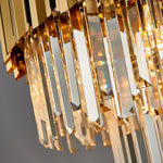 Modern Minimalist Personality Living Room Dining Room Bedroom Led Crystal Chandelier