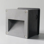 Modern Minimalist Waterproof Embedded Step Lights Wall Decorative Lamp For Outdoor Stairway