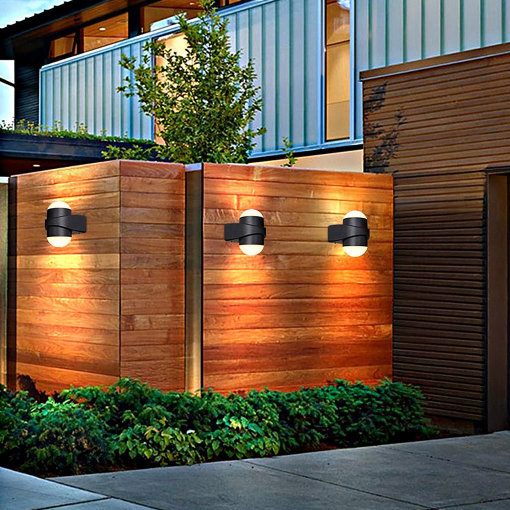 Modern Minimalist Waterproof Outdoor Exterior Wall Lamp For Villa Courtyard Balcony