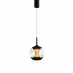 Orb Pendant Light – Italian Aluminum & Glass Ceiling Lamp, Dimmable LED