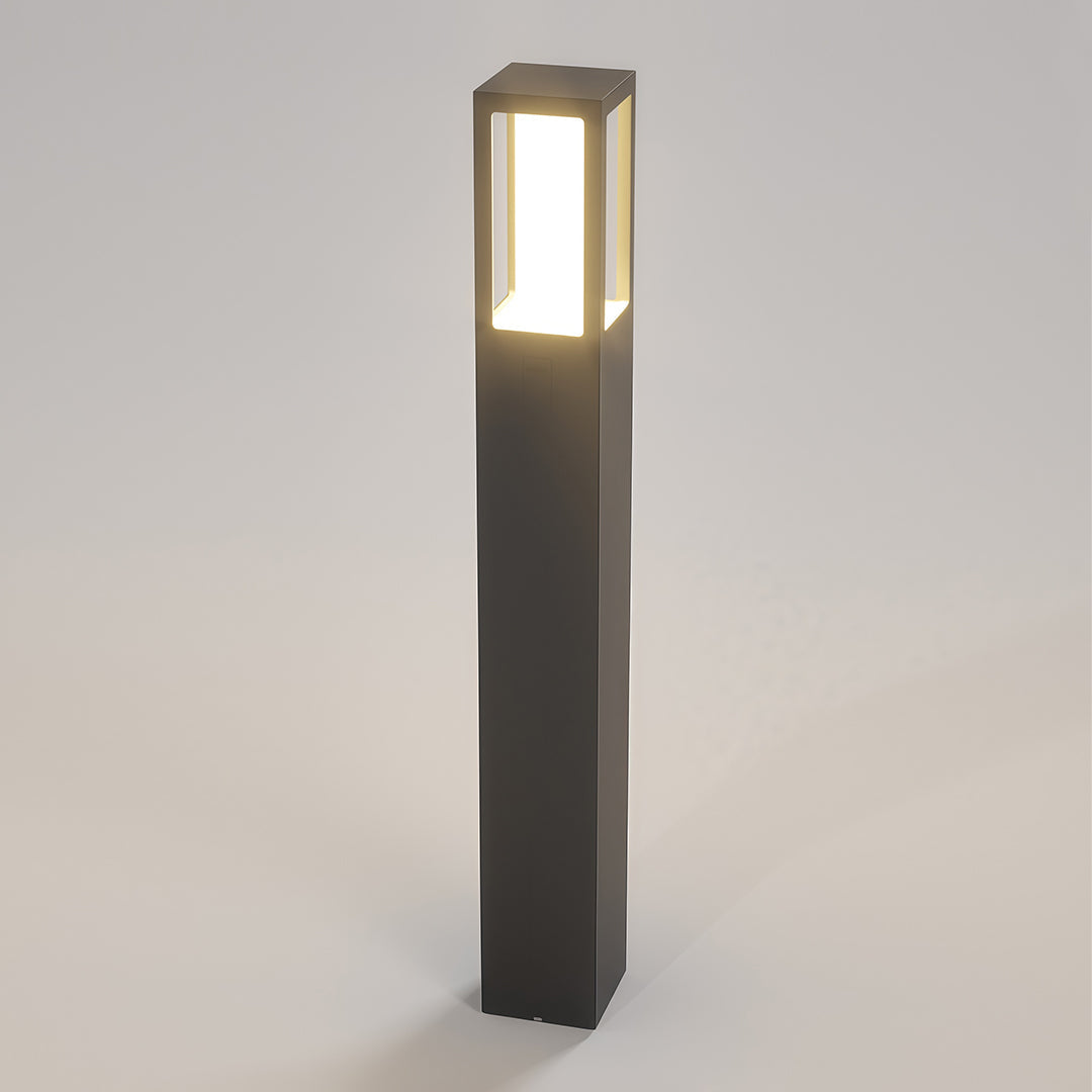 Modern Path Bollard Lights Outdoor Waterproof LED Landscape Lighting