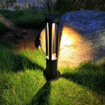 Modern Circular LED Bollard Light for Pathways & Gardens