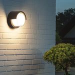 Modern Outdoor Round Square Waterproof Wall Light For Villa Garden Balcony Door Front