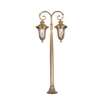European Vintage Solid Copper Path Lights for Garden Walkways