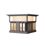 Modern Stainless Steel Outdoor Pillar Lights for Gateposts and Courtyards