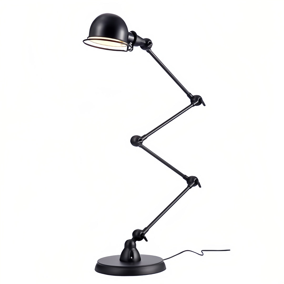 Architectural Reading Floor Lamp with Articulated Arm for Living Room