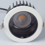 Modern Recessed LED Ceiling Spotlights, Set of 2, IP44 Waterproof Aluminum
