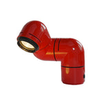 Modern Rotating Pipe Table Lamp with LED Warm Light