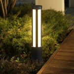 Cylindrical LED Bollard Light for Modern Landscape Paths