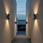 Minimalist Nordic Outdoor Wall Light in Die-Cast Aluminum