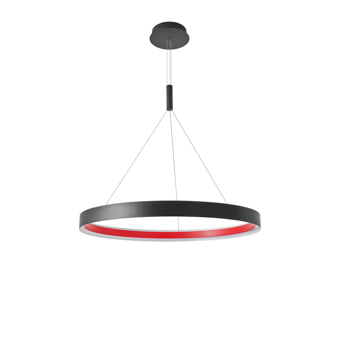 Lumina Ring Chandelier – Modern Minimalist LED Ceiling Light