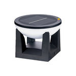 Solar Bollard Landscape Light with Three Color Temperatures for Garden Paths