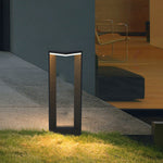 Modern Square Bollard Light for Outdoor Paths & Courtyards | IP65 Waterproof LED Landscape Lamp