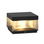 Modern Square Pillar Lights for Outdoor Spaces – IP65 Waterproof LED Post Lights in Black