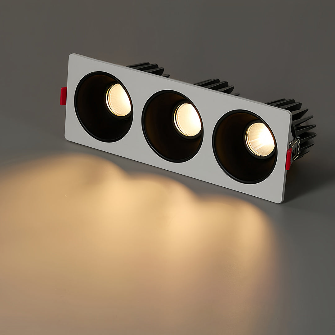 Modern Square Recessed Ceiling Light | Architectural LED Downlight