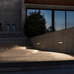 Modern Outdoor Step Lights – Embedded Aluminum Deck Lighting for Pathways