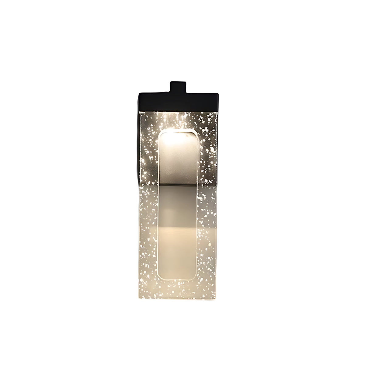 Lumière Crystal Outdoor Wall Sconce — Waterproof LED Architectural Lighting