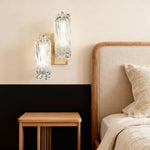 Lumina Gold Minimalist LED Wall Sconce with Acrylic Shade