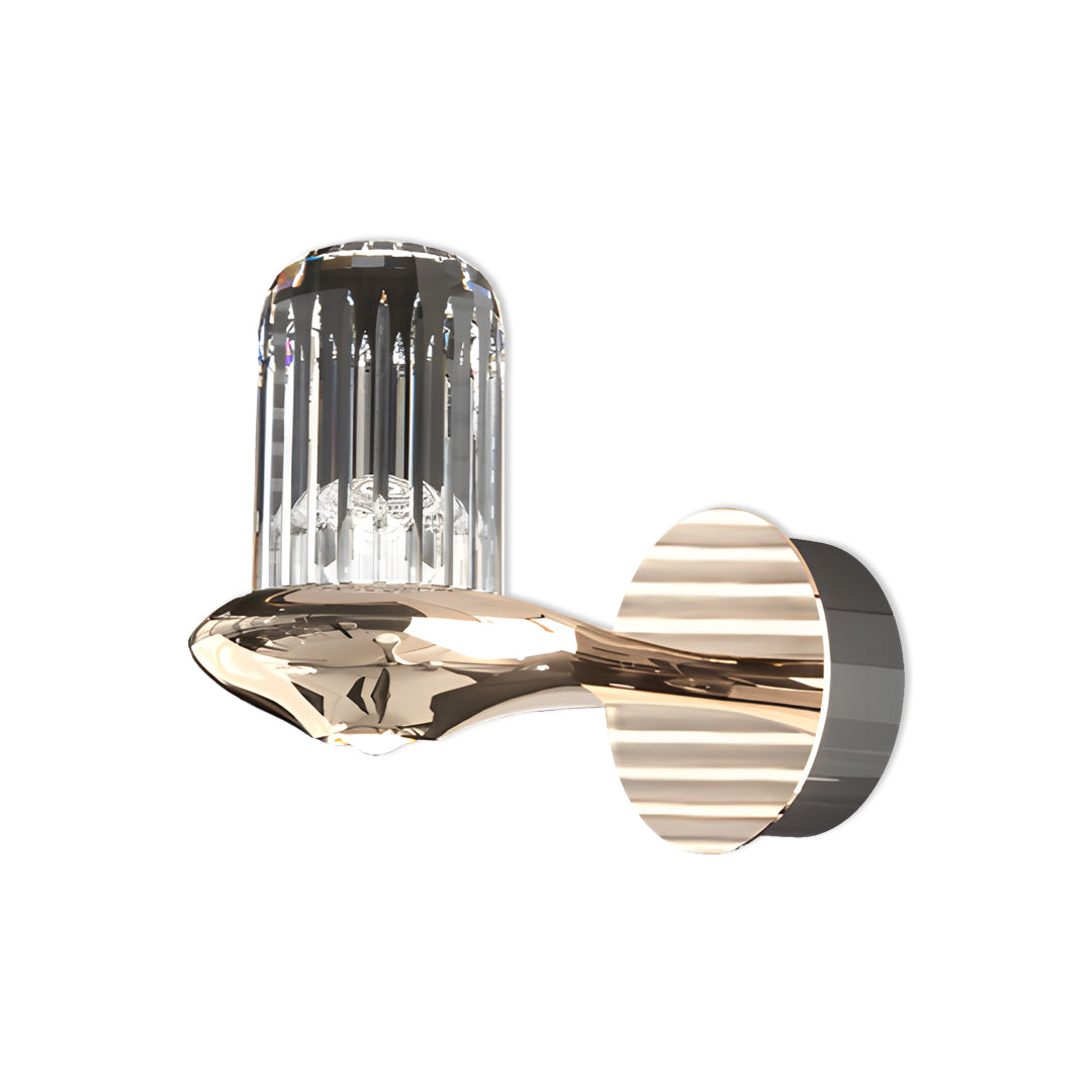 Crystal Wall Sconces Modern Minimalist LED Lighting for Bedroom Hallway
