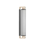 Outdoor Linear LED Wall Light in Stainless Steel, Modern Waterproof Sconce