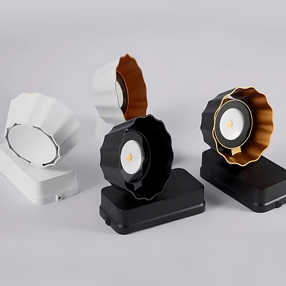 Modern Outdoor Wall Sconce with Adjustable 180° Head, IP65 Waterproof Aluminum