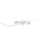 Sculptural S-Shape LED Wall Sconce with Three Color Temperatures