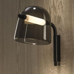 Penumbra Wall Sconce in Handblown Glass with Integrated LED