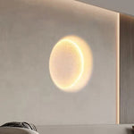 Moon Like Plaster Led Embedded Wall Light Anti Glare For Background Wall