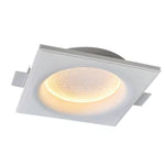 Moon Like Plaster Led Embedded Wall Light Anti Glare For Background Wall