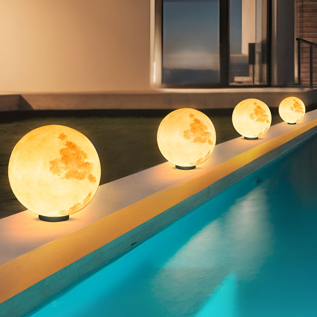 Lunar Glow Solar Post Cap Light for Modern Outdoor Spaces