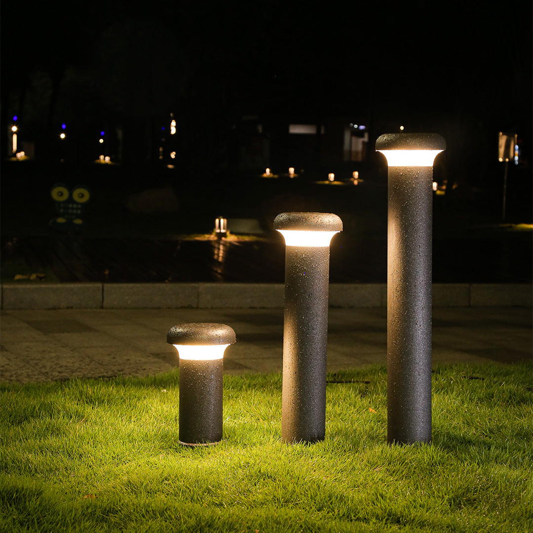 Modern Dome Bollard Light for Pathways & Gardens | 12W LED Outdoor