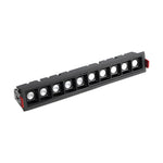 Linear Recessed LED Ceiling Spotlights, Modern Minimalist Architectural Lighting