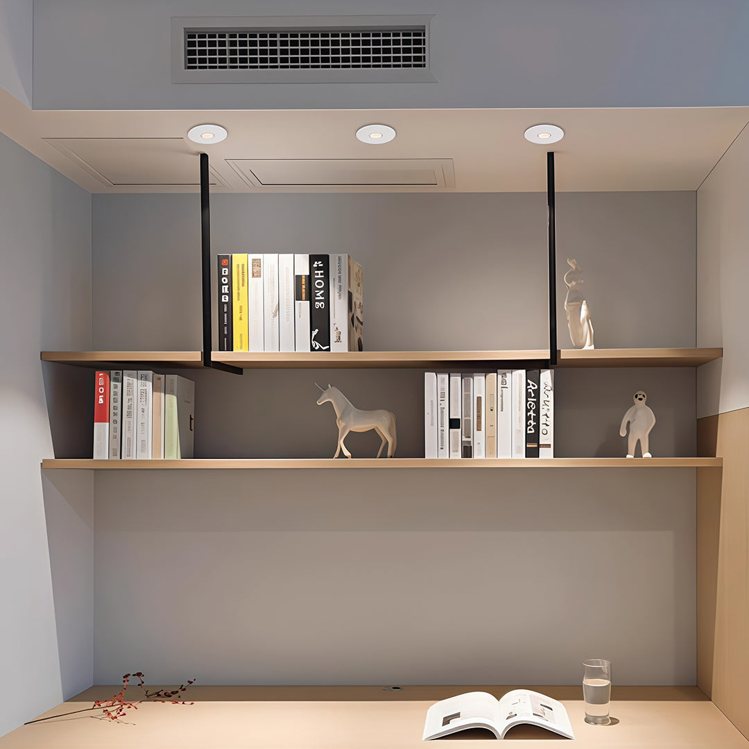 Ultra-Thin Recessed LED Accent Spotlights, Set of 4, Anti-Glare, 3000K/4000K