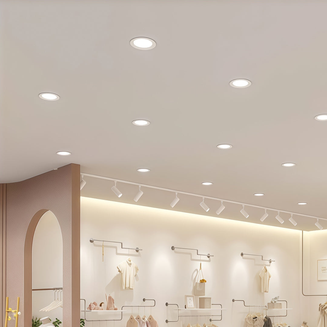 Lumina Recessed LED Downlight — Anti-Glare Flush Mount for Modern Interiors