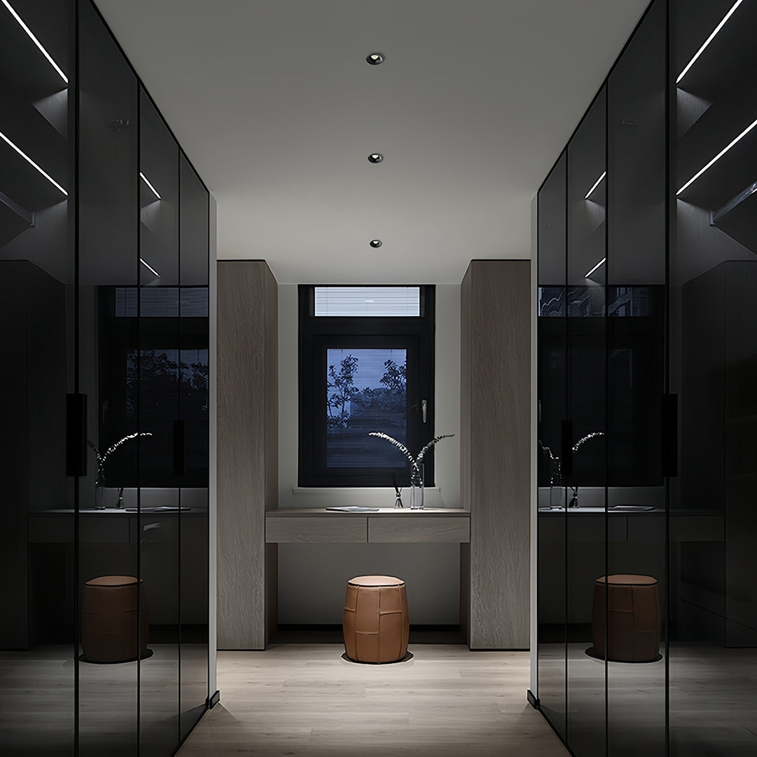 Trimless Recessed LED Downlight with Anti-Glare Deep Cup