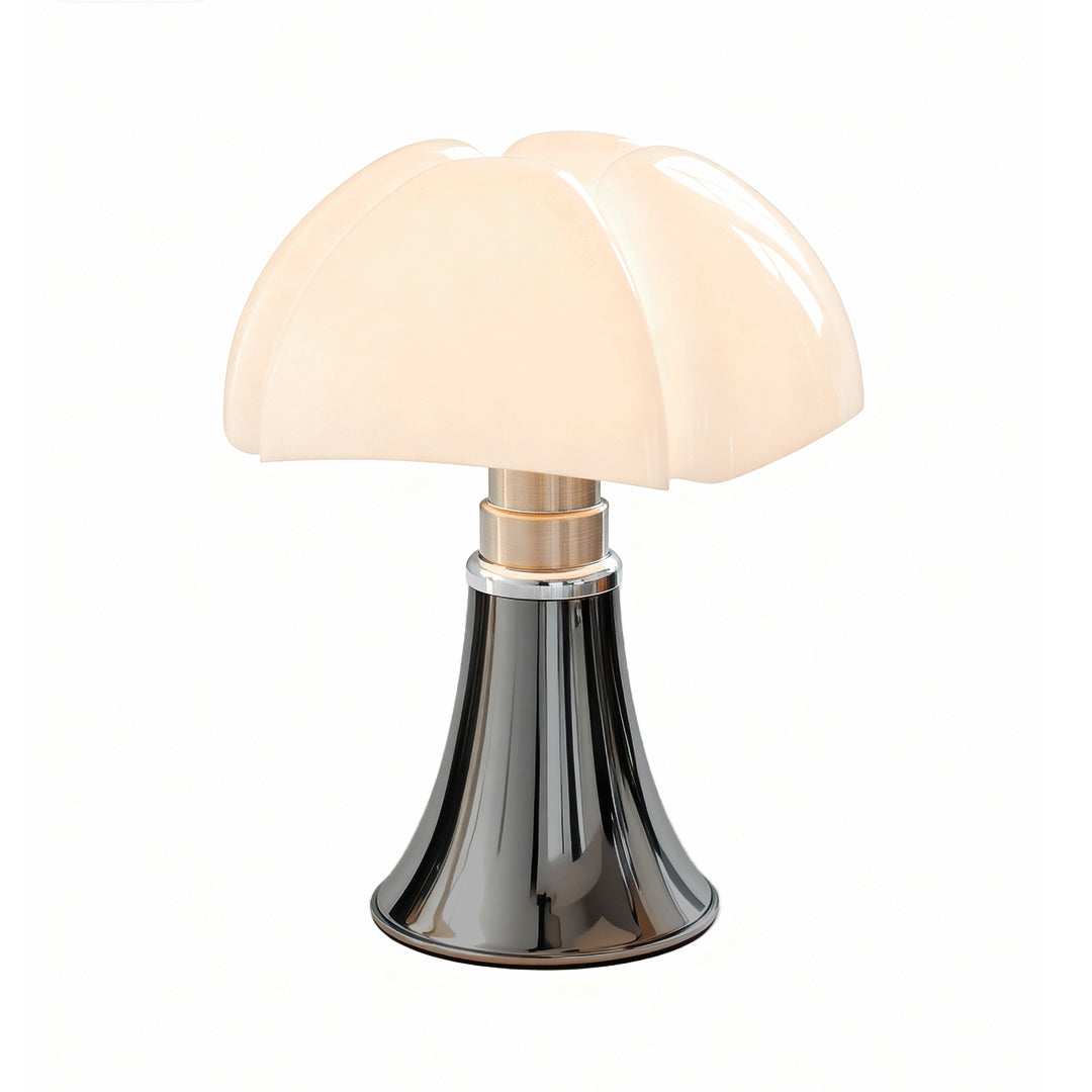 Italian Bauhaus Table Lamp in Iron with LED Warm Light