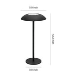 Aria LED Table Lamp – Minimalist Rechargeable Dimmable Light