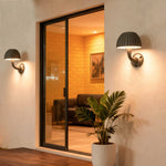 Mushroom Outdoor Wall Light – Modern Minimalist Waterproof Sconce
