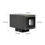LED Outdoor Wall Washer with Up and Down Illumination, Die-Cast Aluminum, IP65 Waterproof