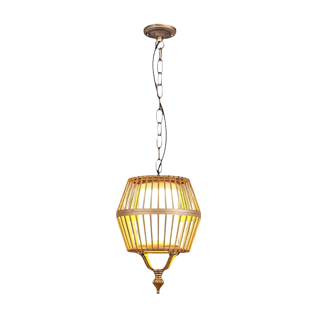 Japanese Lantern Pendant Light – Waterproof Outdoor Ceiling Lamp
