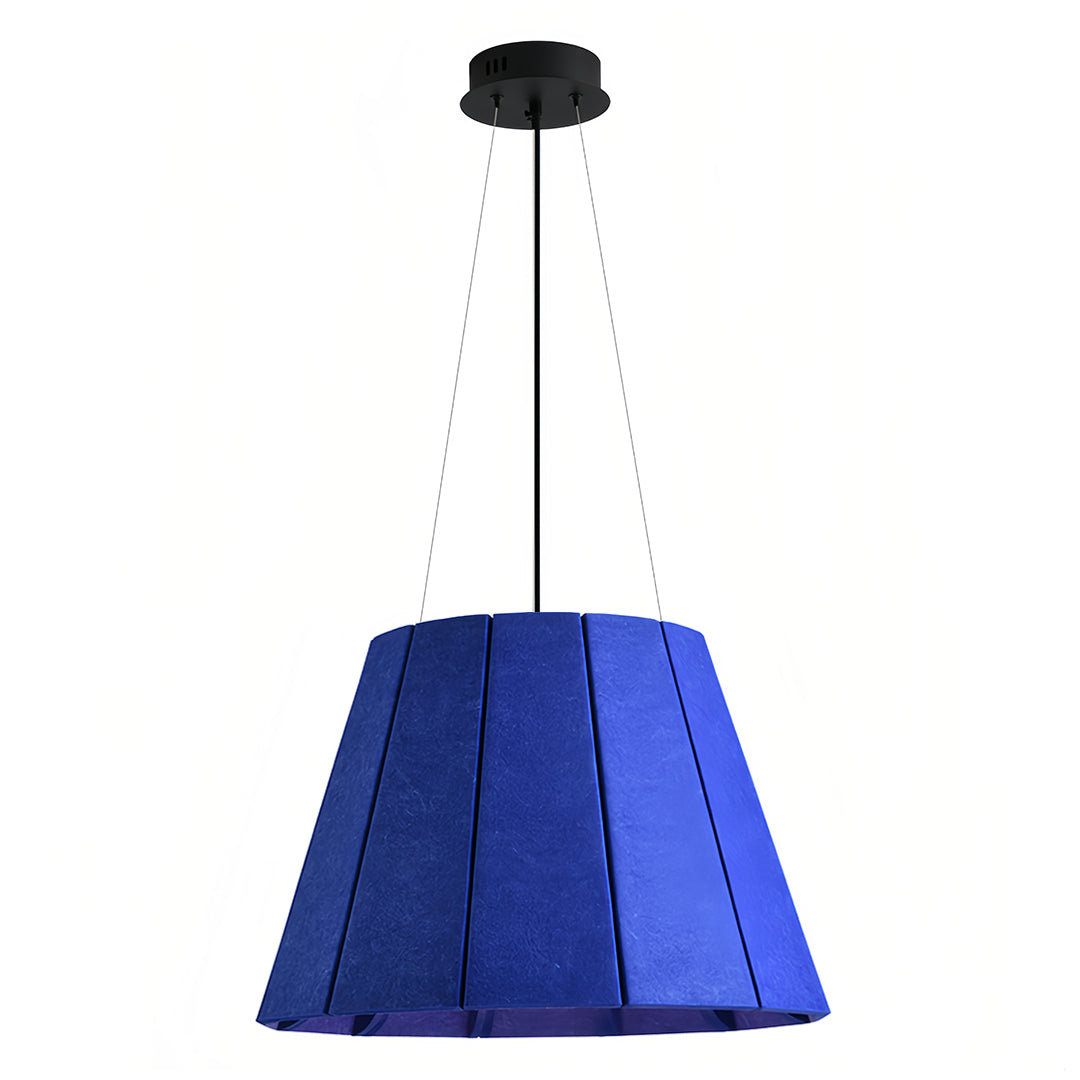 Acoustic PET Felt Pendant Light with Iron Frame, Modern Minimalist Ceiling Lamp