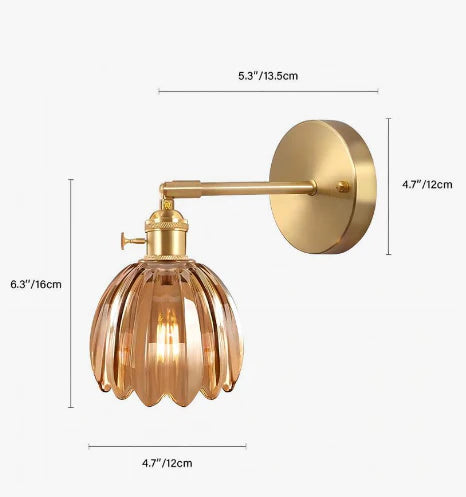 Vintage Bouquet Wall Light