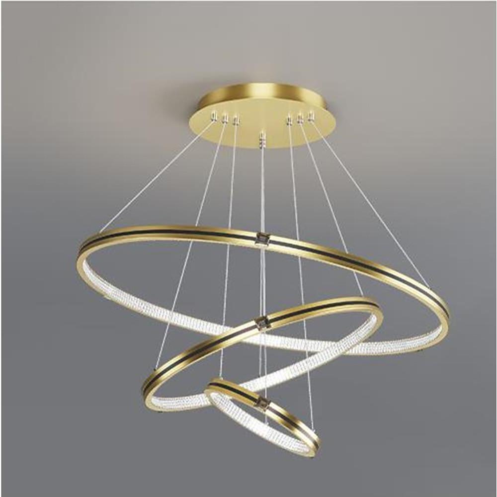 Stylish 3 Rings Led Chandelier