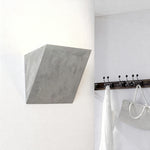 Cement Wall Sconce with Upward Light for Modern Interiors